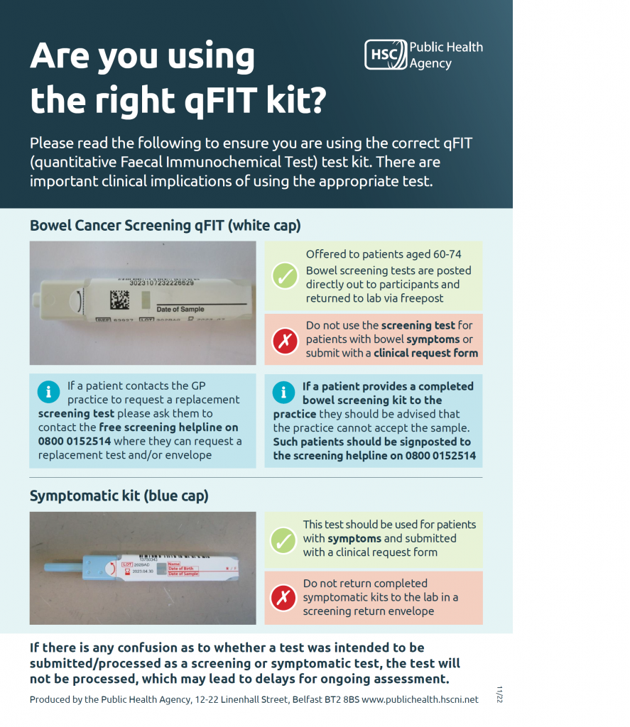 Resources for Health Professionals | Cancer Screening Northern Ireland